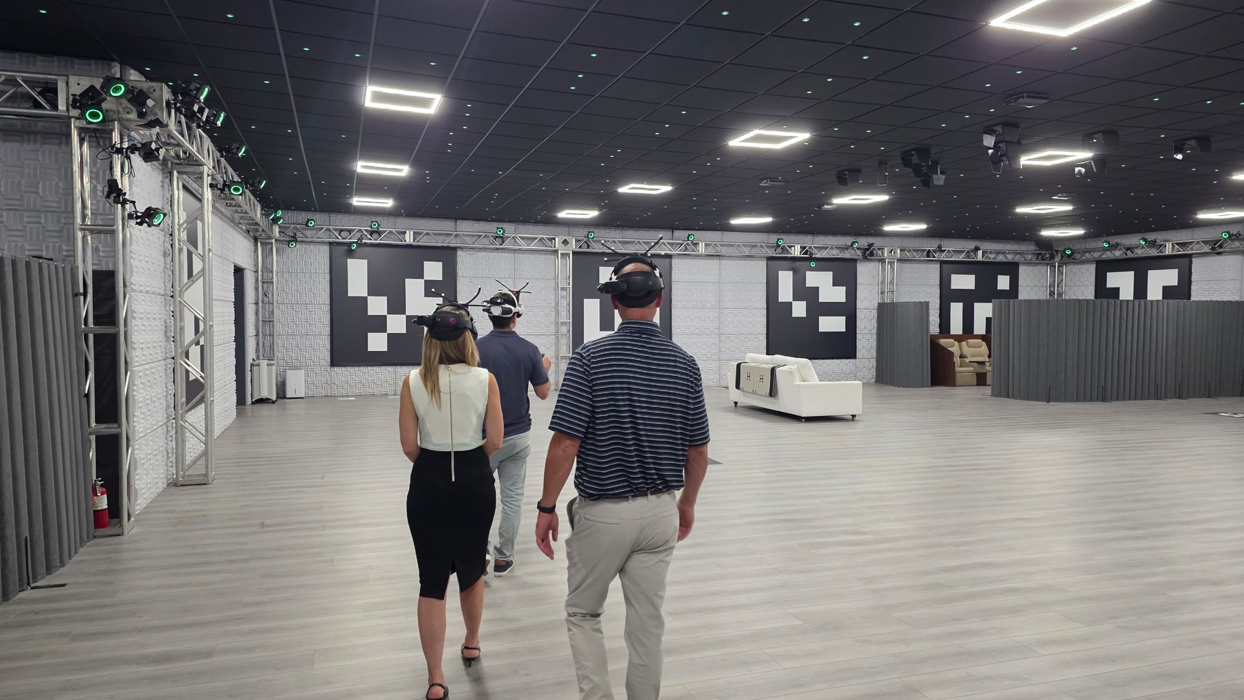 Physical Holodeck tour for shared amenities